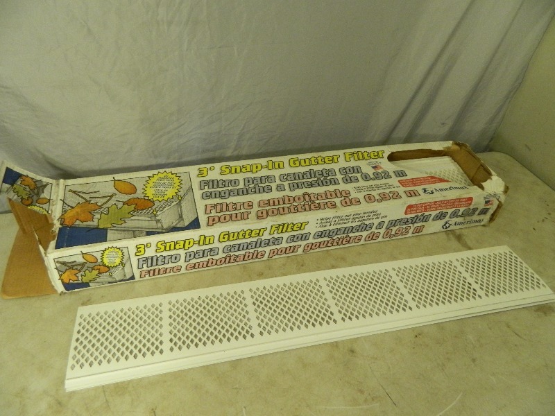 lot 86 image: 15 Pcs New Gutter Screen