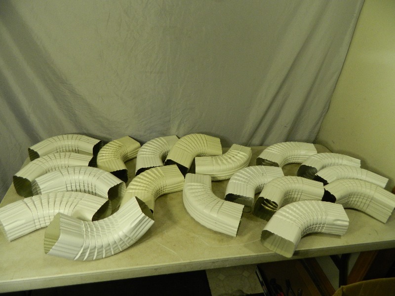 lot 87 image: Lot of New Gutter Elbows
