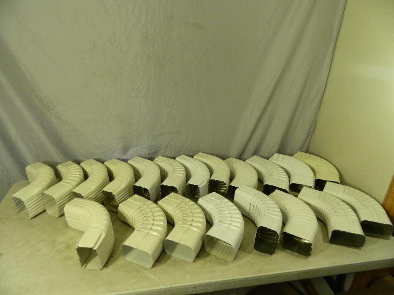 lot 88 image: Lot of New Gutter Elbows