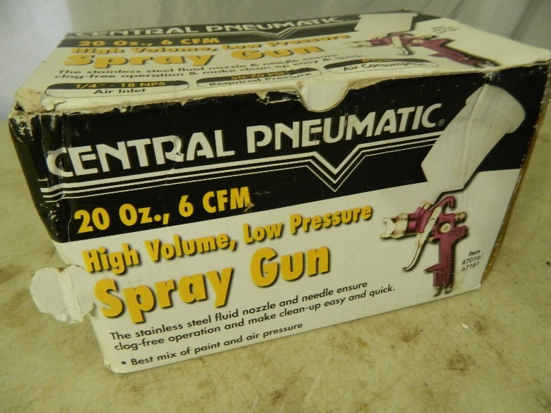 lot 112 image: HVLP New Paint Spray Gun