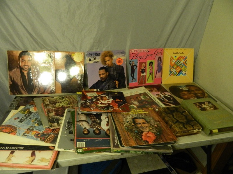 lot 165 image: Old Records and 2 Old Bibles