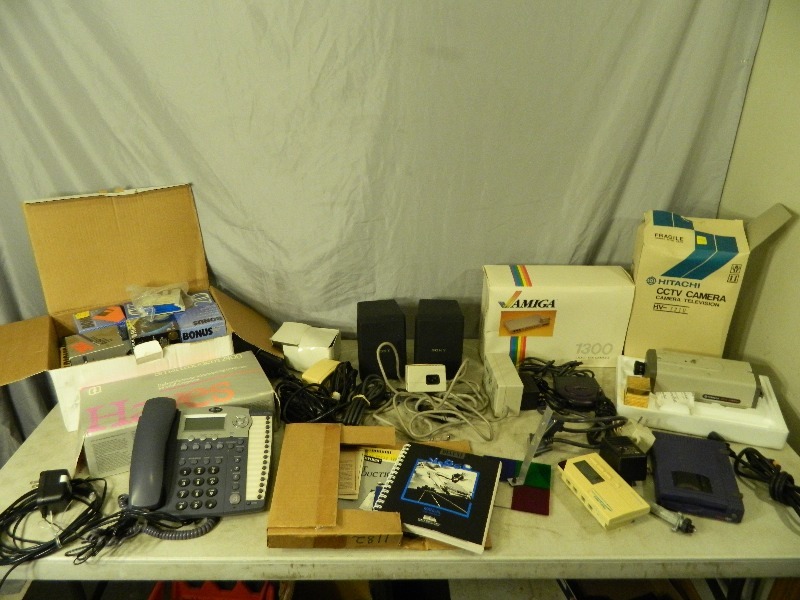 lot 177 image: Amiga 1300, Vintage Camera, and More