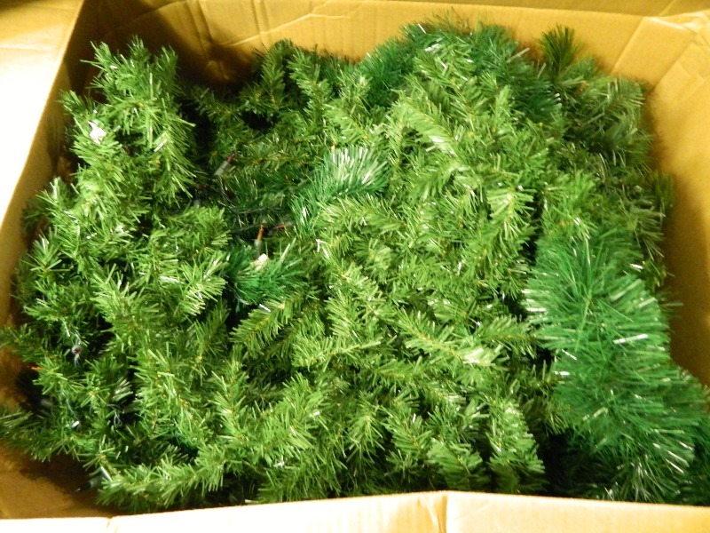 lot 191 image: Large Box Full of Lighted Garland