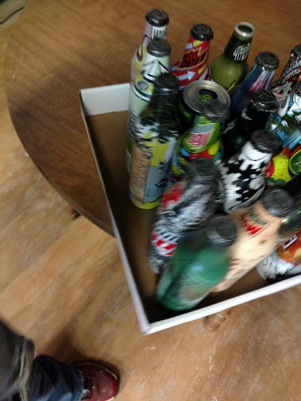 lot 63 image: Mountain Dew Collector Can Lot