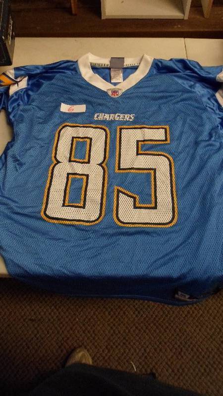 san diego chargers gates jersey