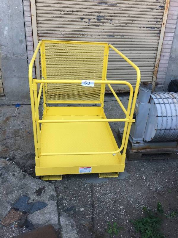 Forklift work platform