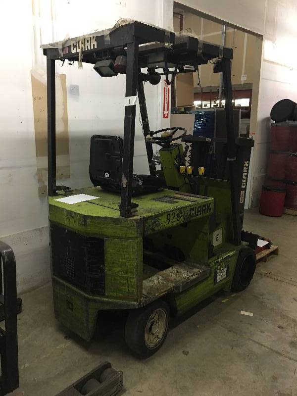 Clark electric forklift