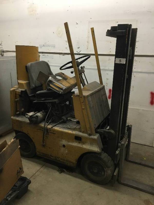 Clark propane forklift