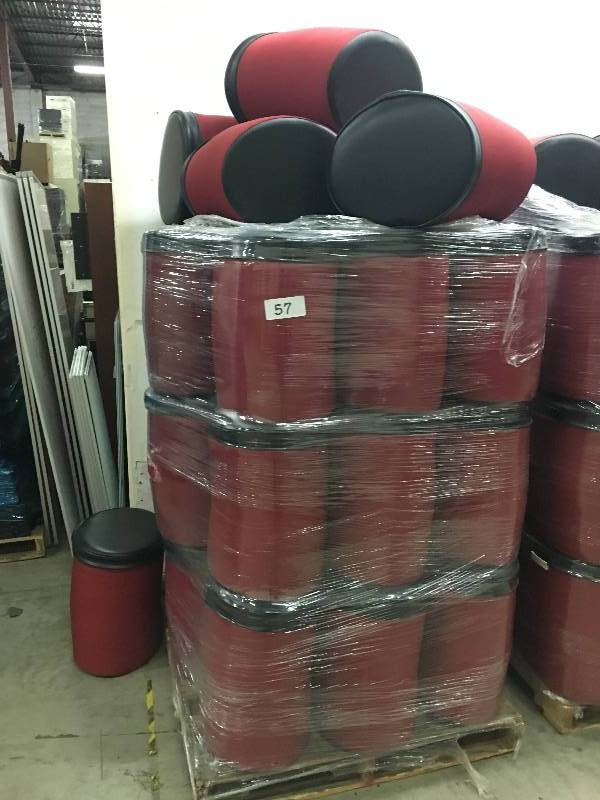 Pallet lot of stools