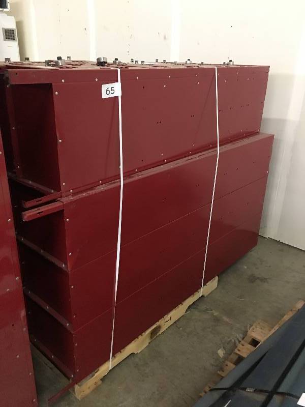 3 sections of lockers