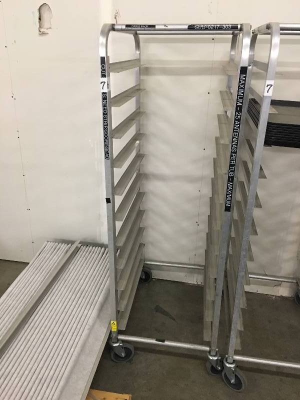 Aluminum baking  tray rack