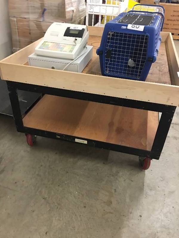 Large table  cart