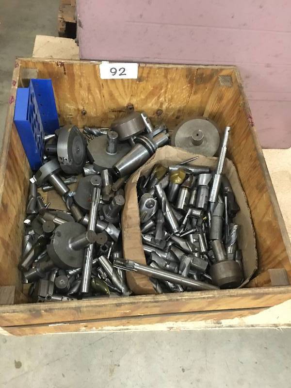 Lot of machine tooling
