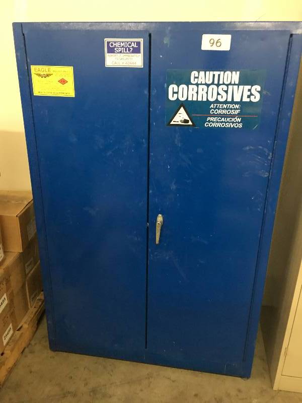 Corrosives safety cabinet