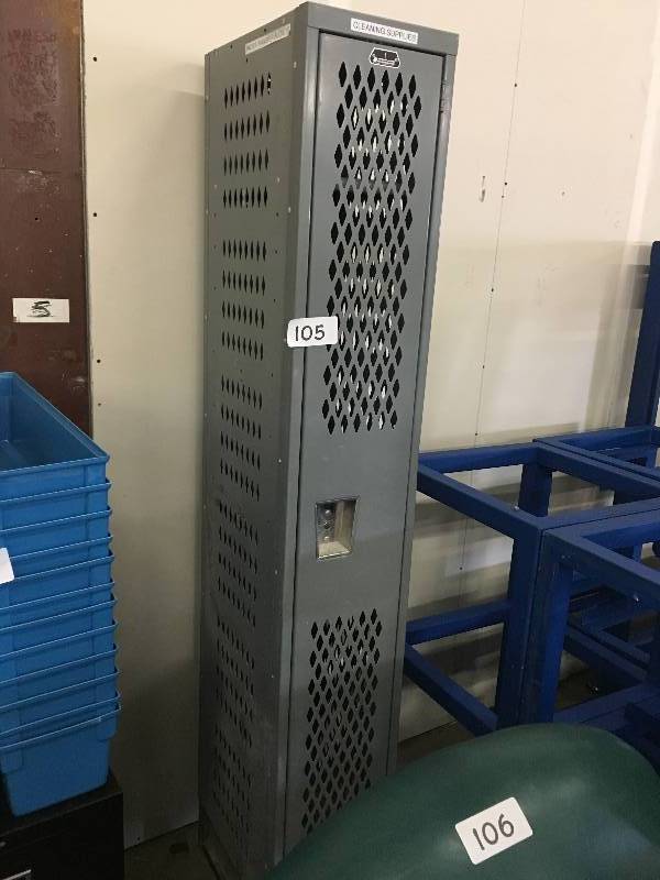Single locker unit