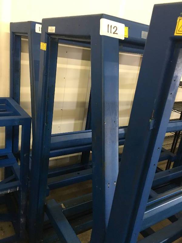 Large machine frame