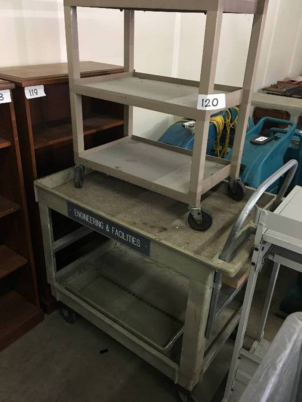 Lot of 2 carts