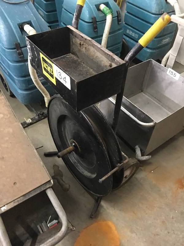 Metal banding cart
