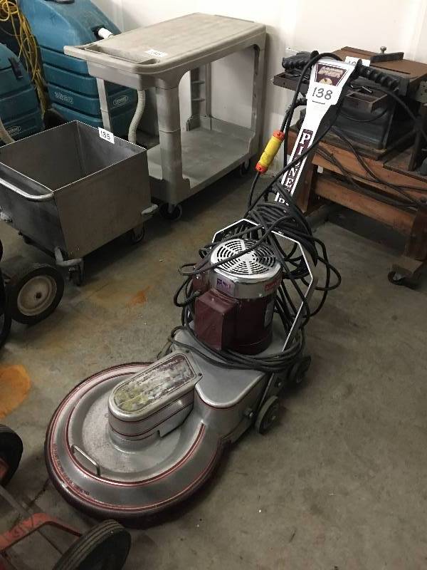 Pioneer floor scrubber