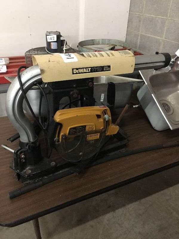 DeWalt radial arm saw