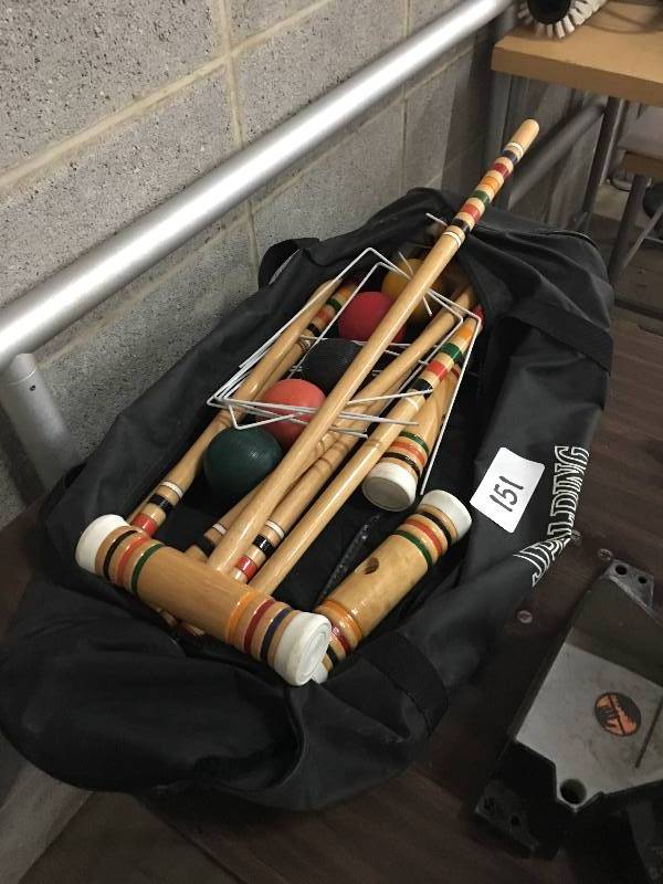 Croquet set