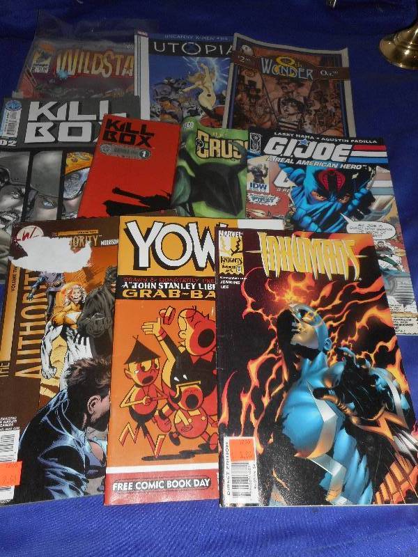 lot 17 image: 10 COLLECTIBLE COMICS