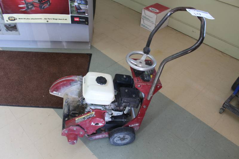 lot 19 image: MK CX-3 Walk Behind Concrete Saw