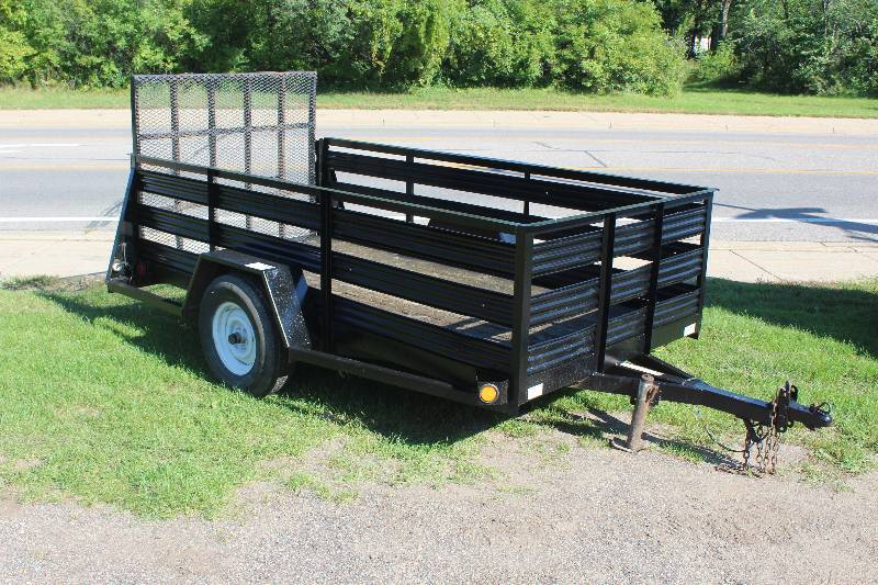 lot 3 image: 2006 Redi Haul Utility Single Axle Trailer