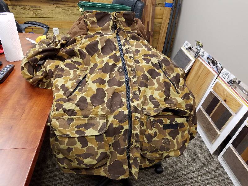 2 layer winter hunting jacket
