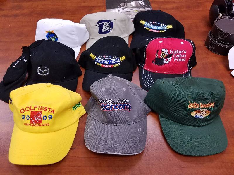 lot 8 image: Brand New 9 Verity Logo Hats
