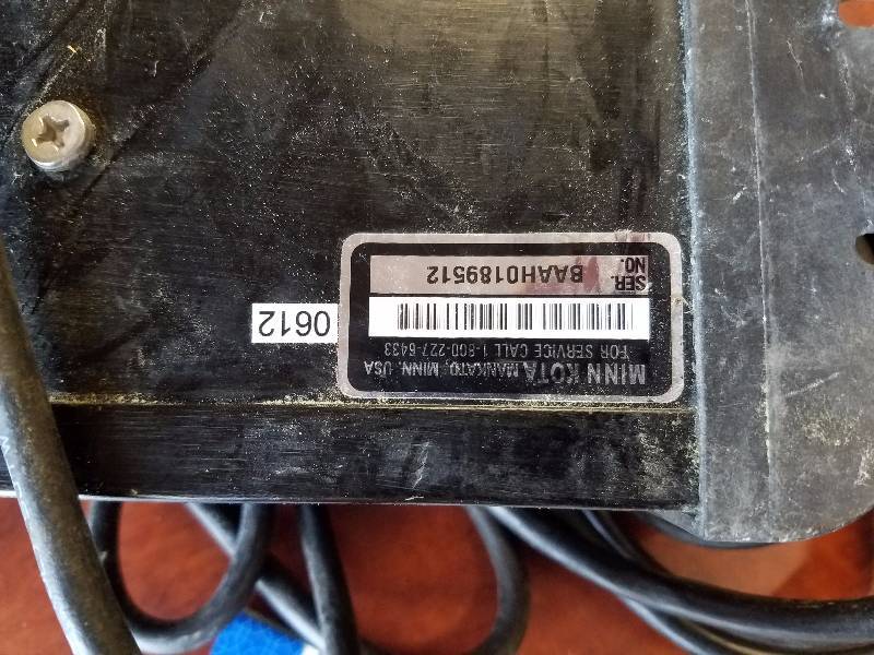 lot 38 image: Minn Kota MK106 On-Board Battery Charger