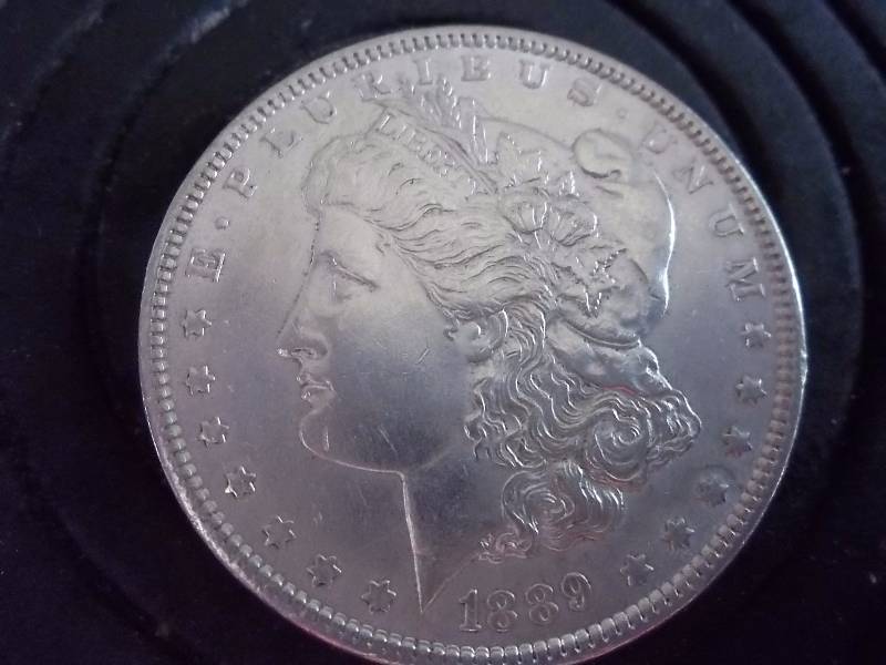 1889  Morgan Silver Dollar AU-BU