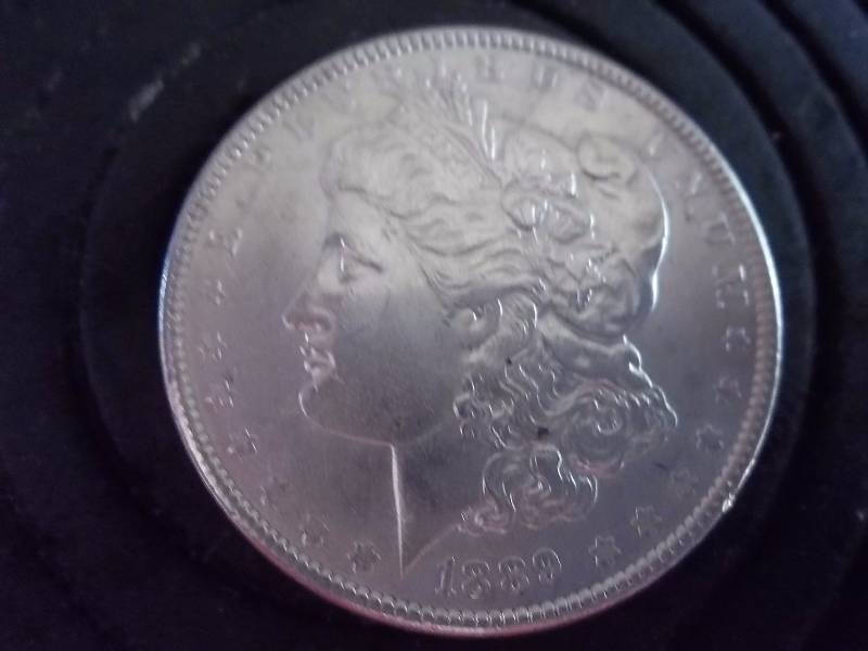1889  Morgan Silver Dollar AU-BU