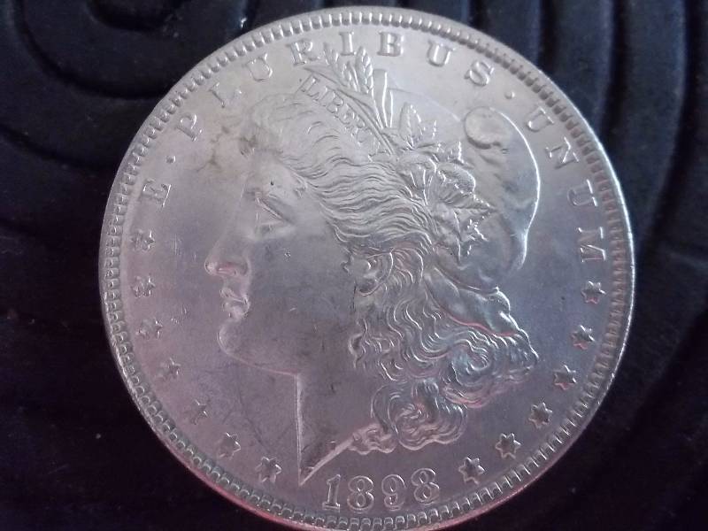 1898 Morgan Silver Dollar AU-BU