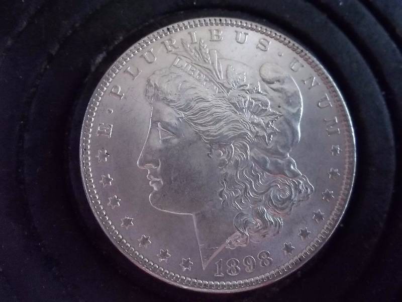 1898 Morgan Silver Dollar AU-BU