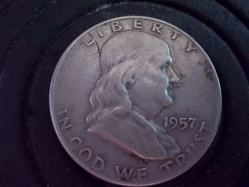 1957 D Franklin Half