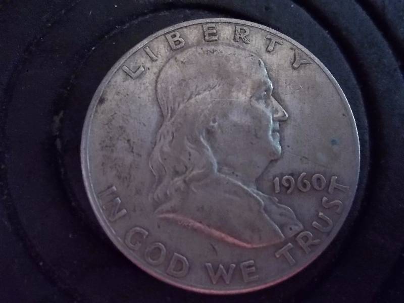 1960 D Franklin Half