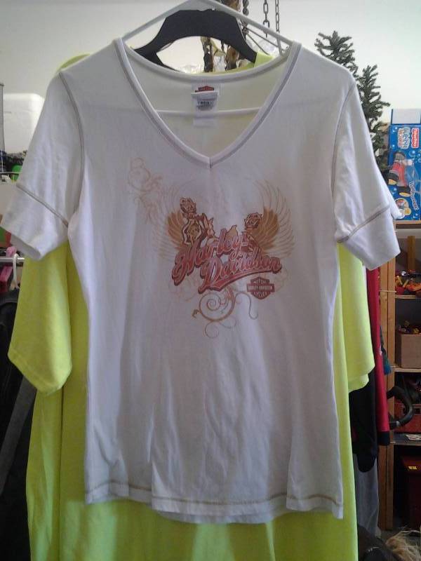 Ladies Harley Davidson T-Shirt Size L