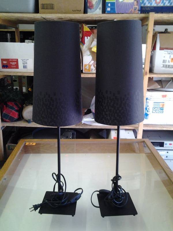 Pair Of Lamps With Shades (29 Inch)