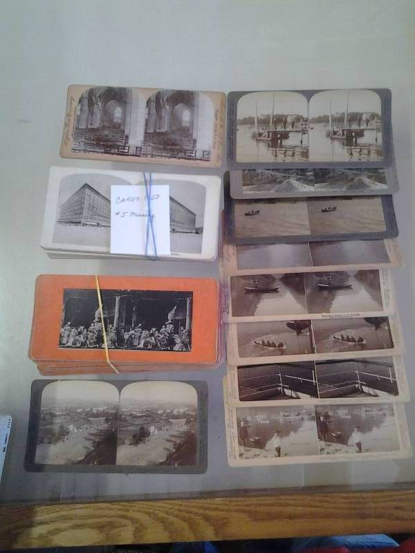 Vintage Stereoscope Picture Cards