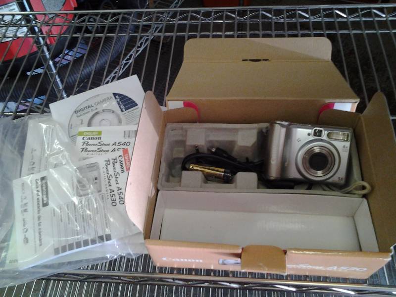 Canon Power Shot A530 Digital Camera