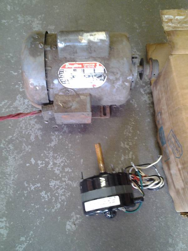 Dayton 14 HP Electric Motor, New Furnace Fan Motor