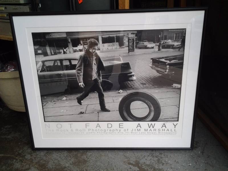 Custom Framed Print Signed Jim Marshall (Rock & Roll Photography) 28x34
