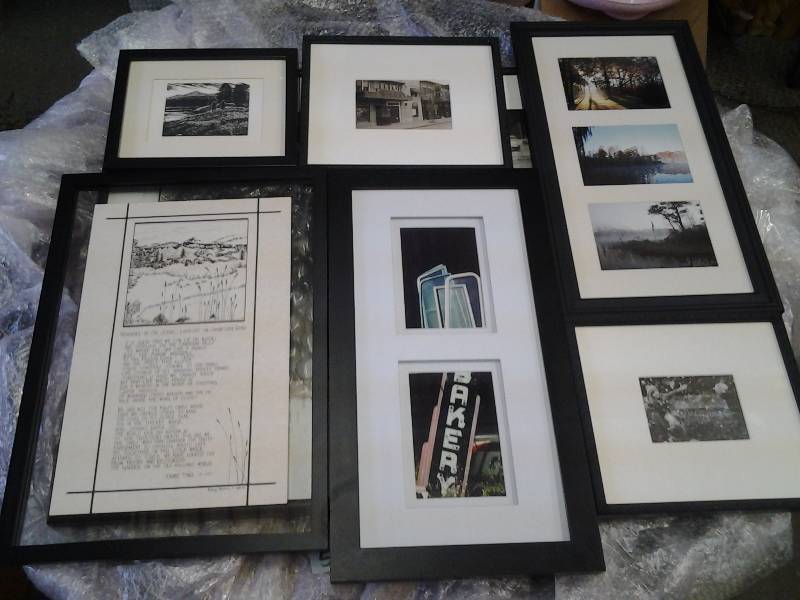 Collection Of Custom Framed Black & Whites