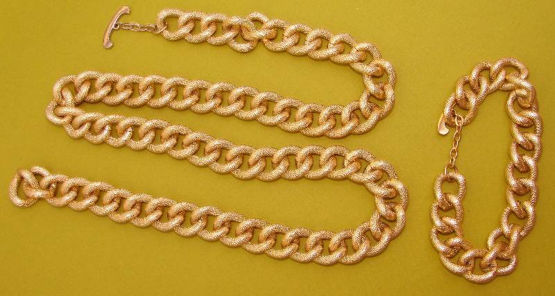Vintage Gold Tone Jewelry