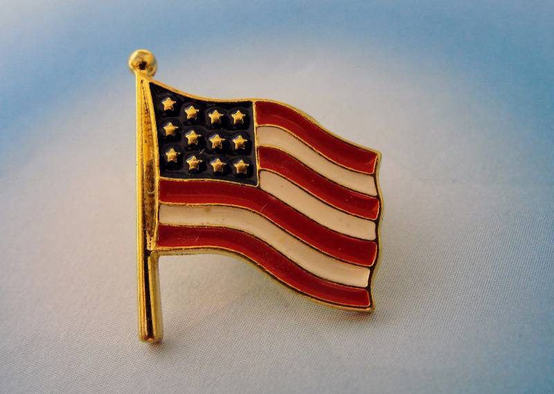 Watch Chain, Presidential Pin, Enamel Pins