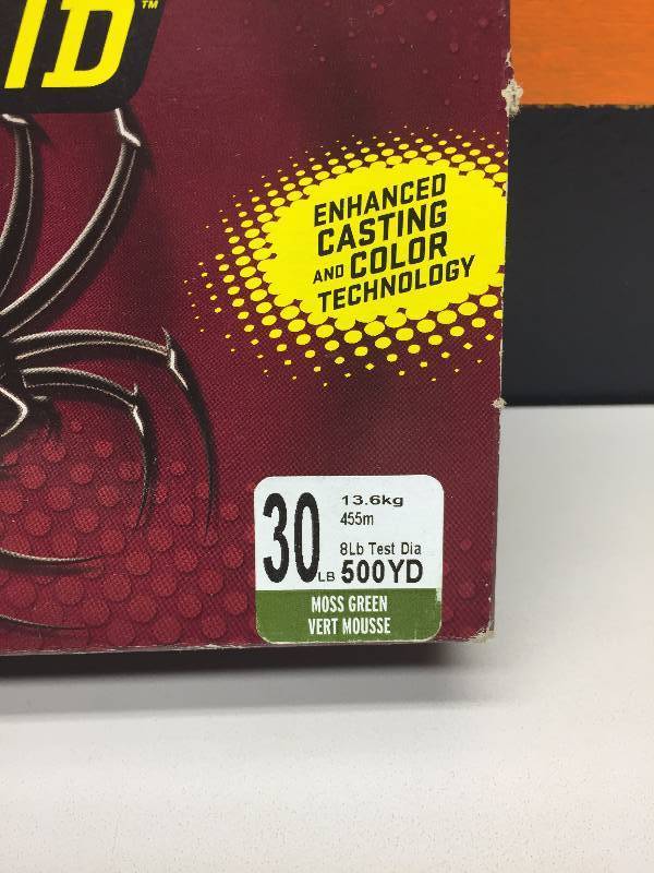 SPIDER WIRE STEALTH BRAND 30LB TEST