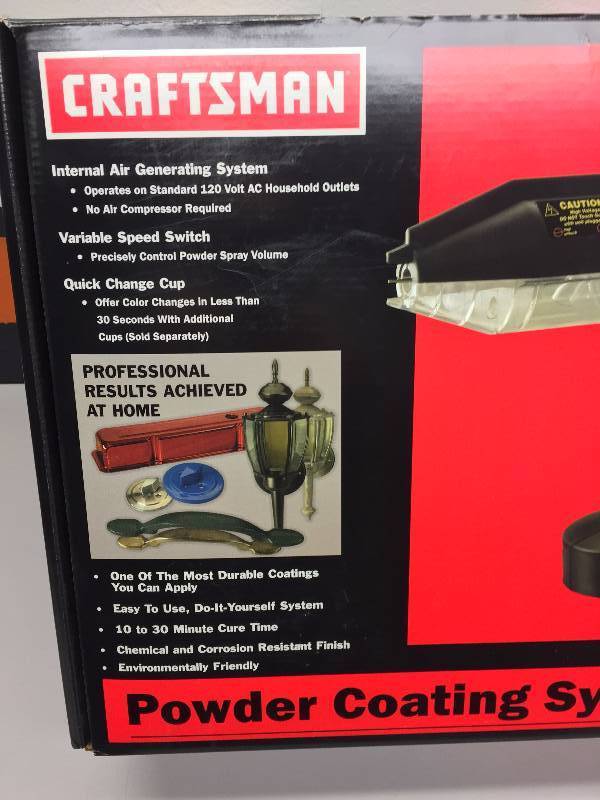 CRAFTSMAN POWDER COATING SYSTEM