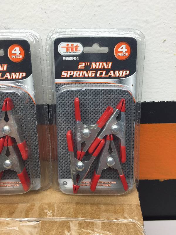 IIT 2 SPRING CLAMP 12PKS OF 4  48 PCS