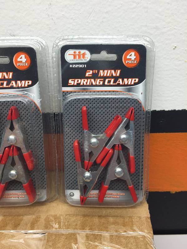 IIT 2 SPRING CLAMP 12PKS OF 4  48 PCS